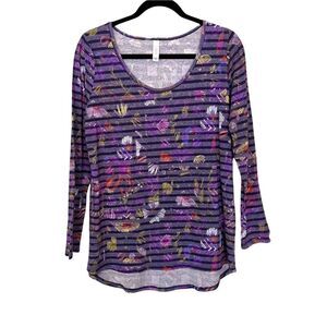 Lularoe Lynnae Long Sleeve Top - Size Medium